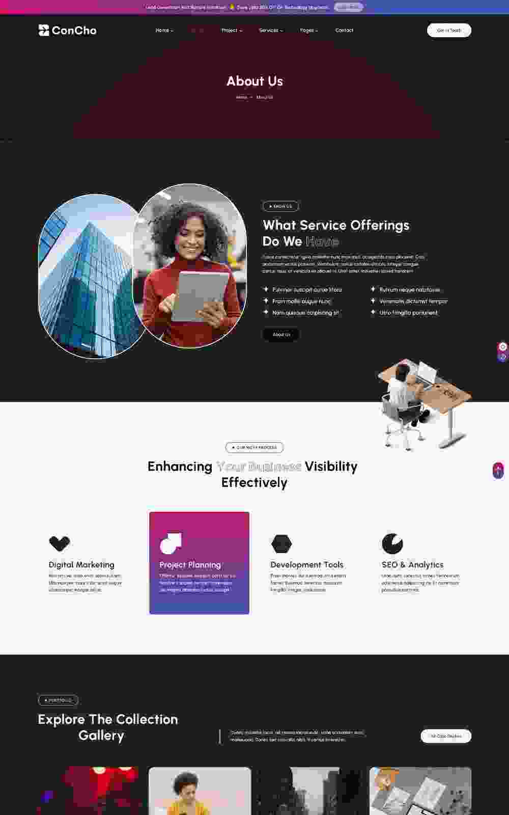 Landing Page
