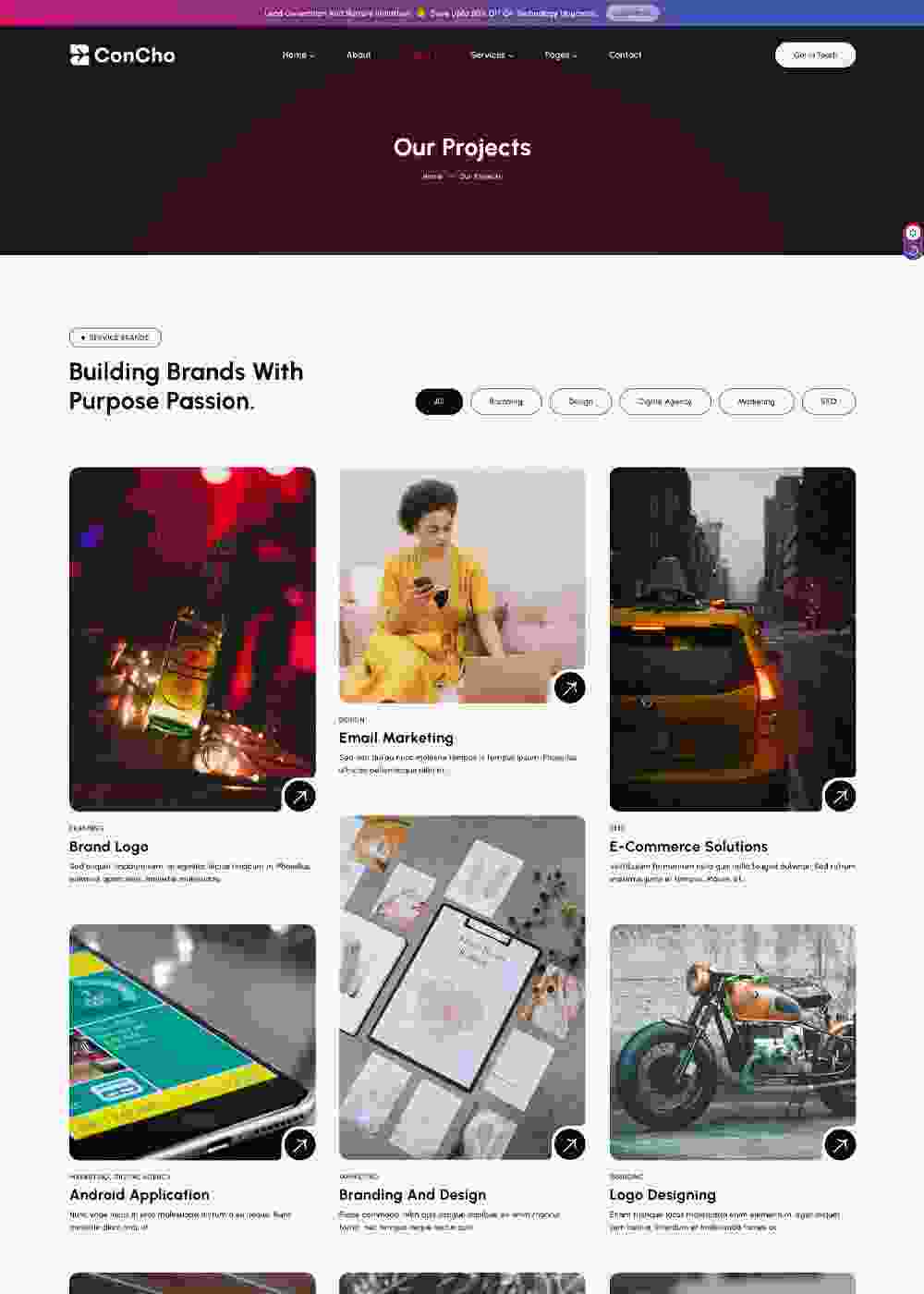 Landing Page