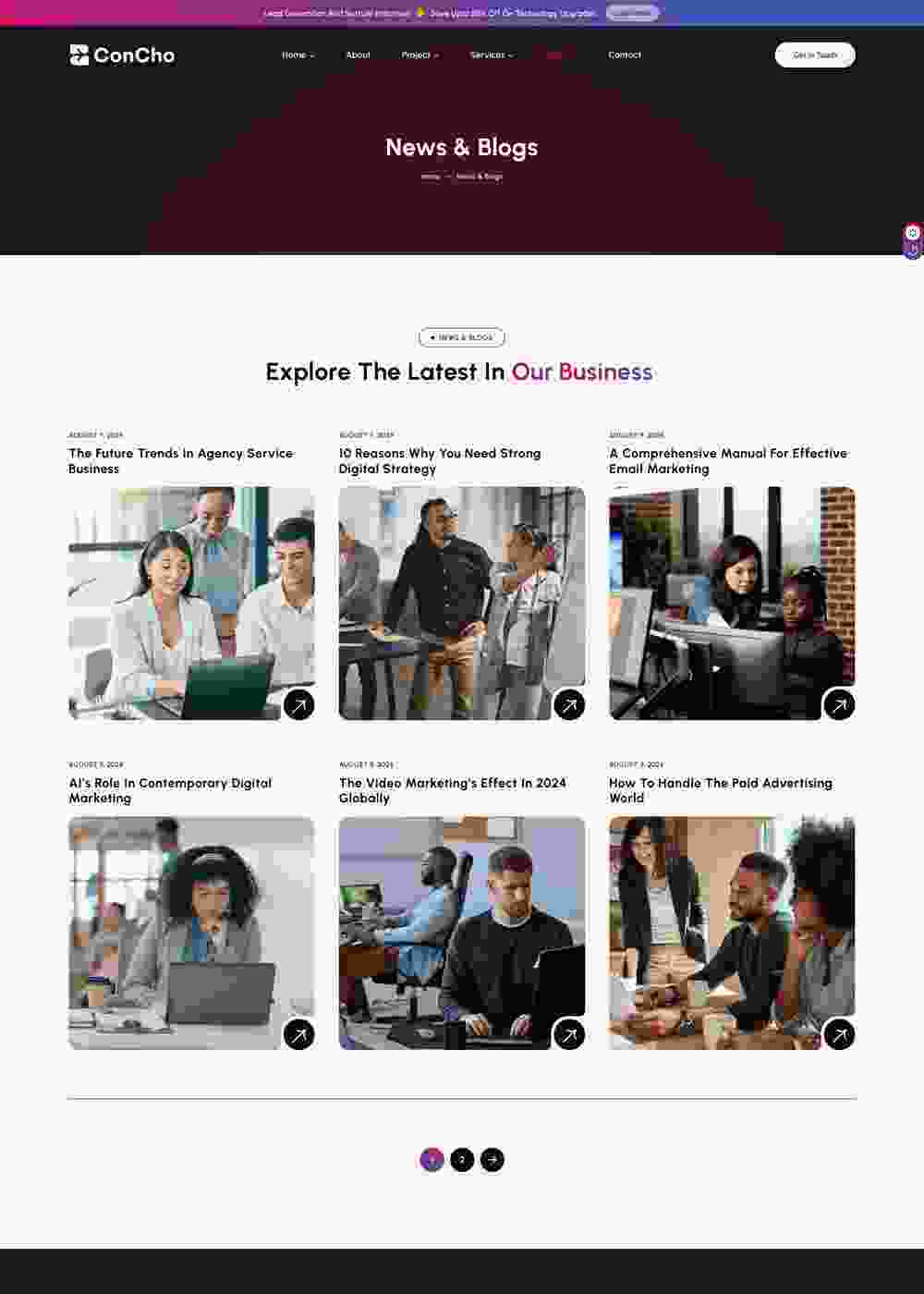 Landing Page
