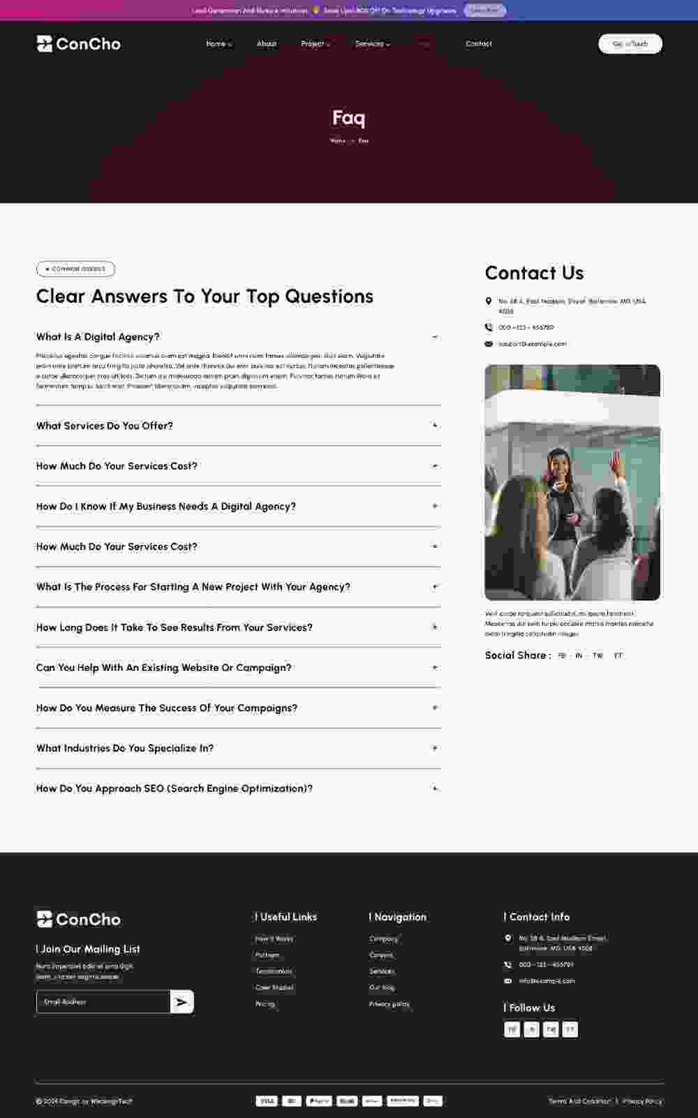 Landing Page