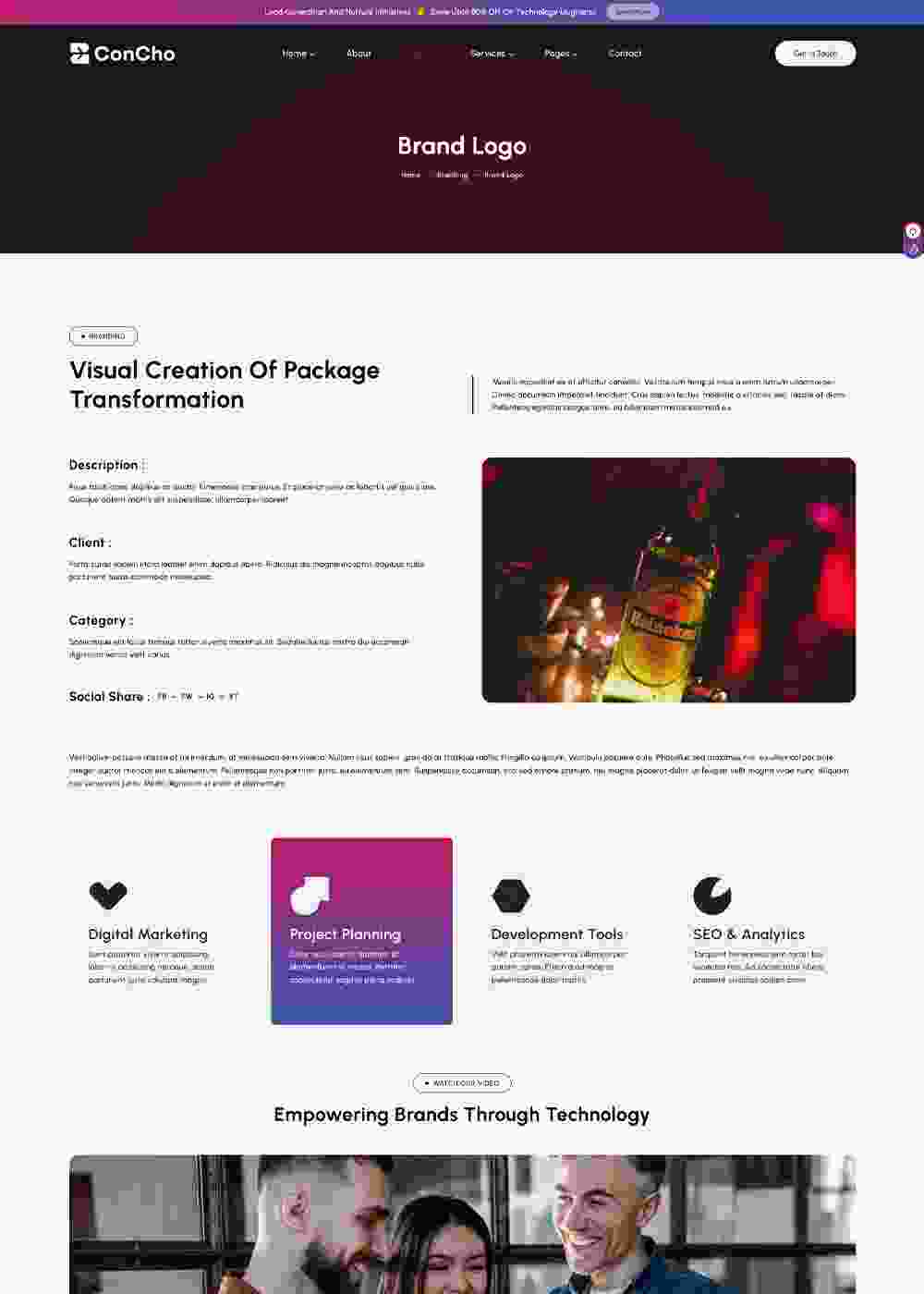 Landing Page