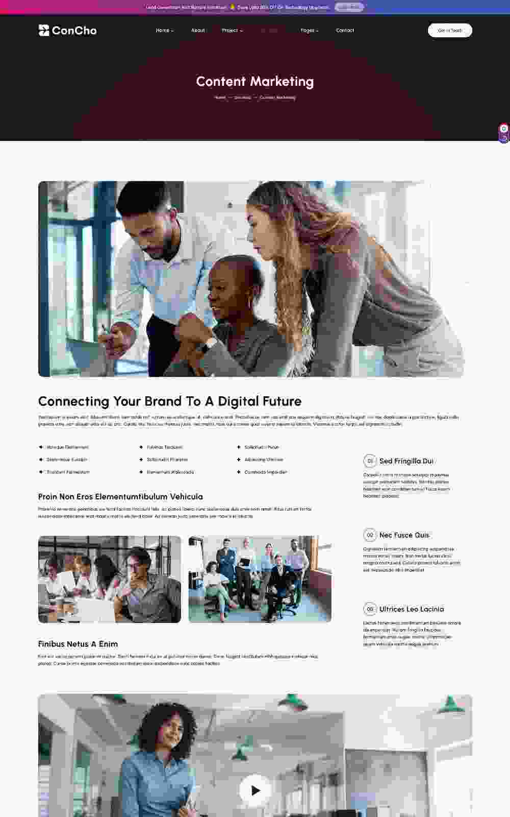 Landing Page