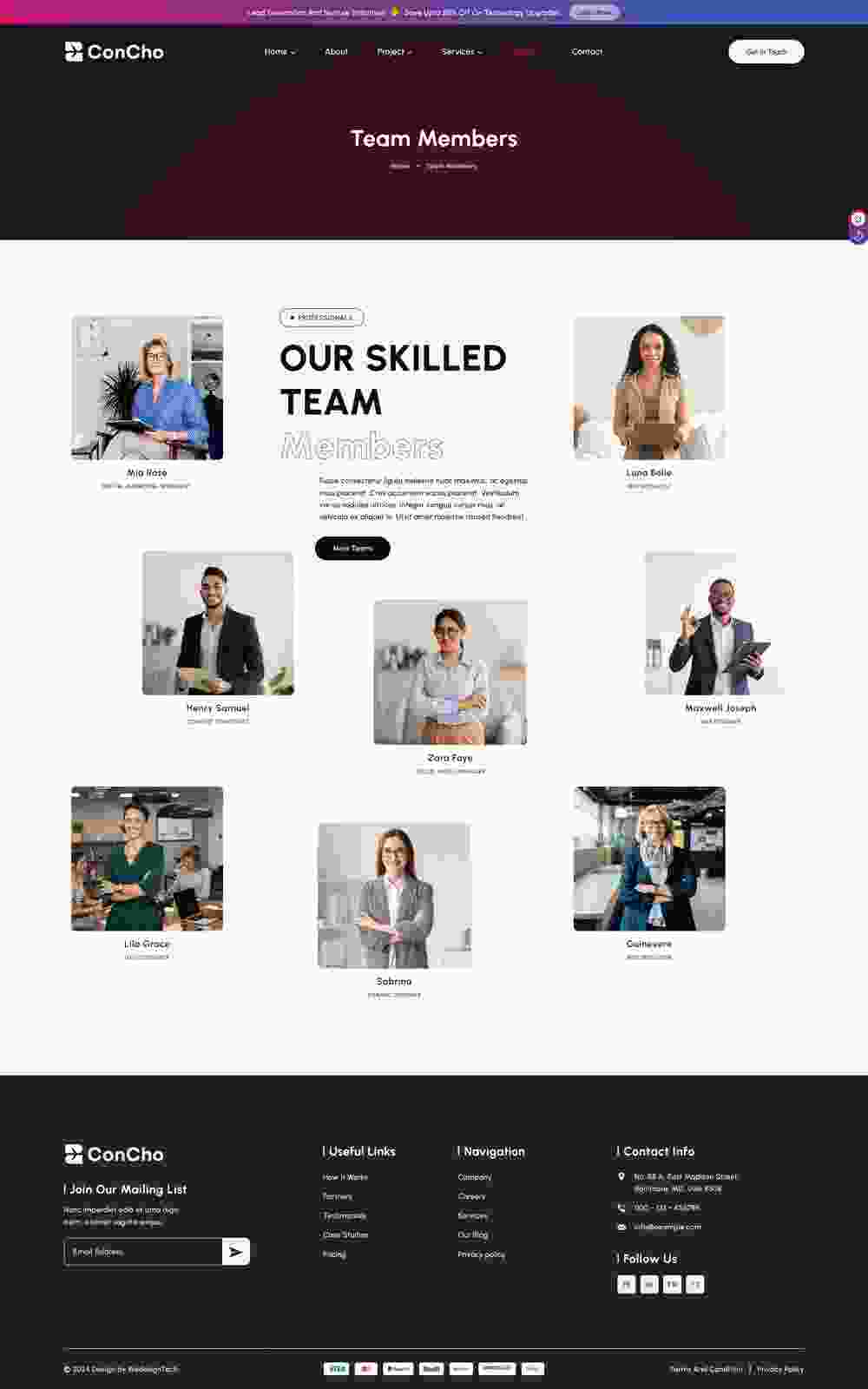 Landing Page